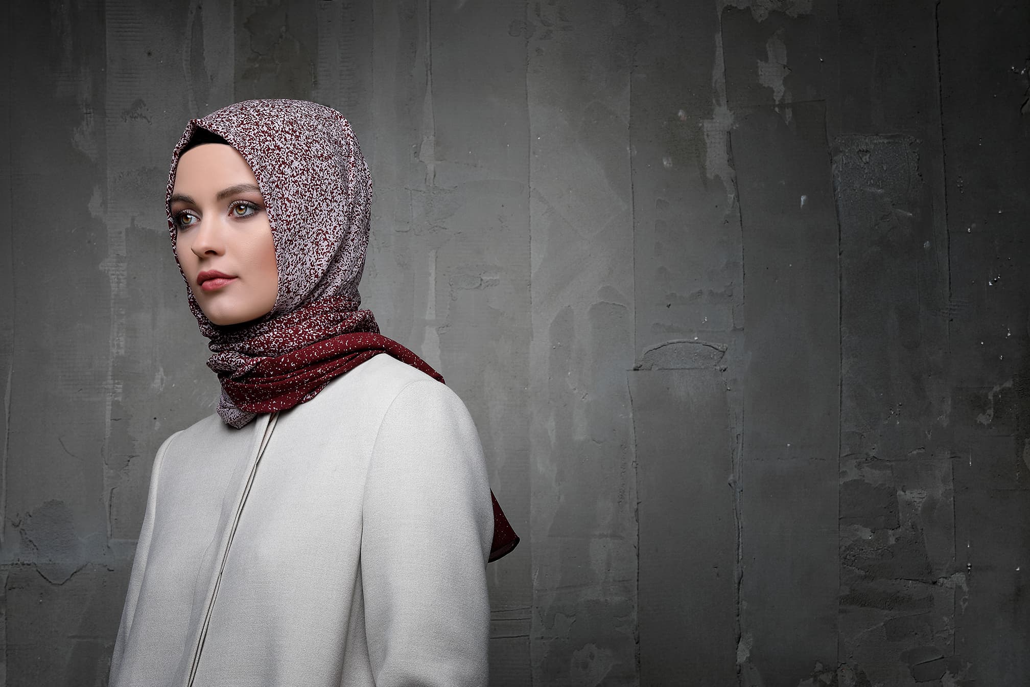 Orkide Tekstil ipek eşarp ve fular kreasyonu — desen arşivinden Nº 02