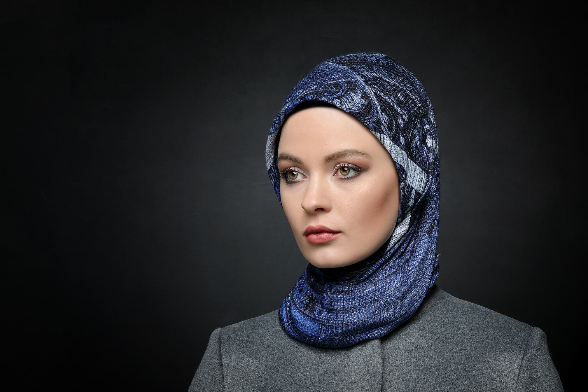 Orkide Tekstil silk scarf and foulard pattern from the design archive — Nº 02
